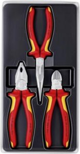 KNIPEX Elektro-Paket: 3-teiliges VDE Zangenset jetzt für 63,02 €! ⚡