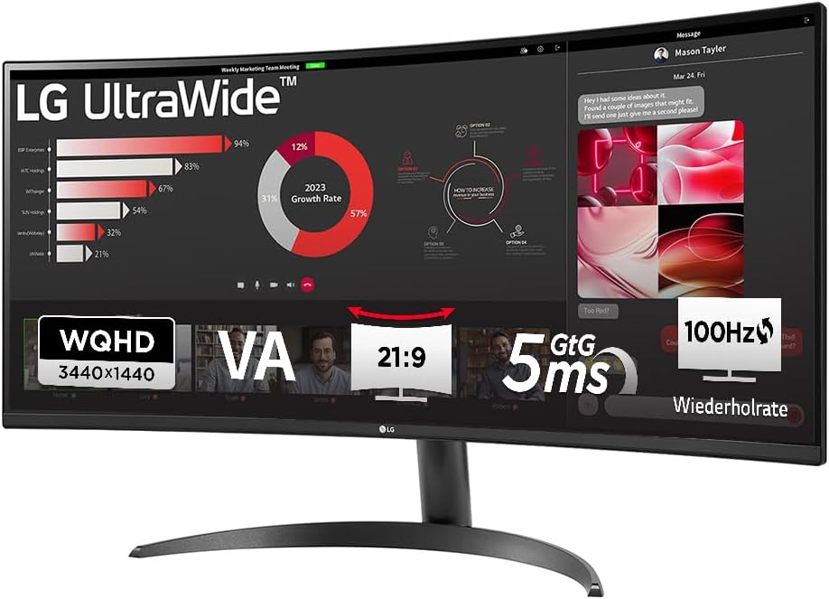 LG 34WR50QK-B im Test