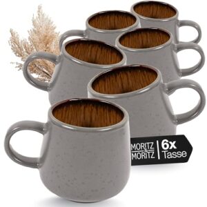 Moritz & Moritz SOLID 6er Tassen Set – Kaffeebecher nur 24,99 €! ☕