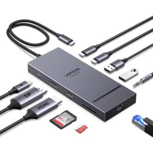 💥 UGREEN Revodok Pro 2111 USB-C Docking Station: 4K@120Hz für 37,49€!